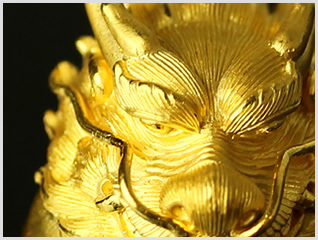 24金の龍 ドラゴンモチーフ